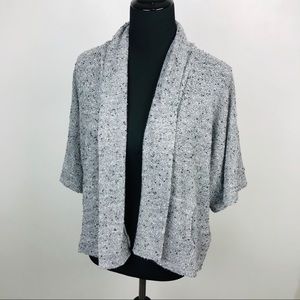 Abercrombie & Fitch One Size Gray Open Sweater